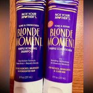 🌈New “Not Your Mother’s” Purple Toning Shampoo & Conditioner Set of 2
